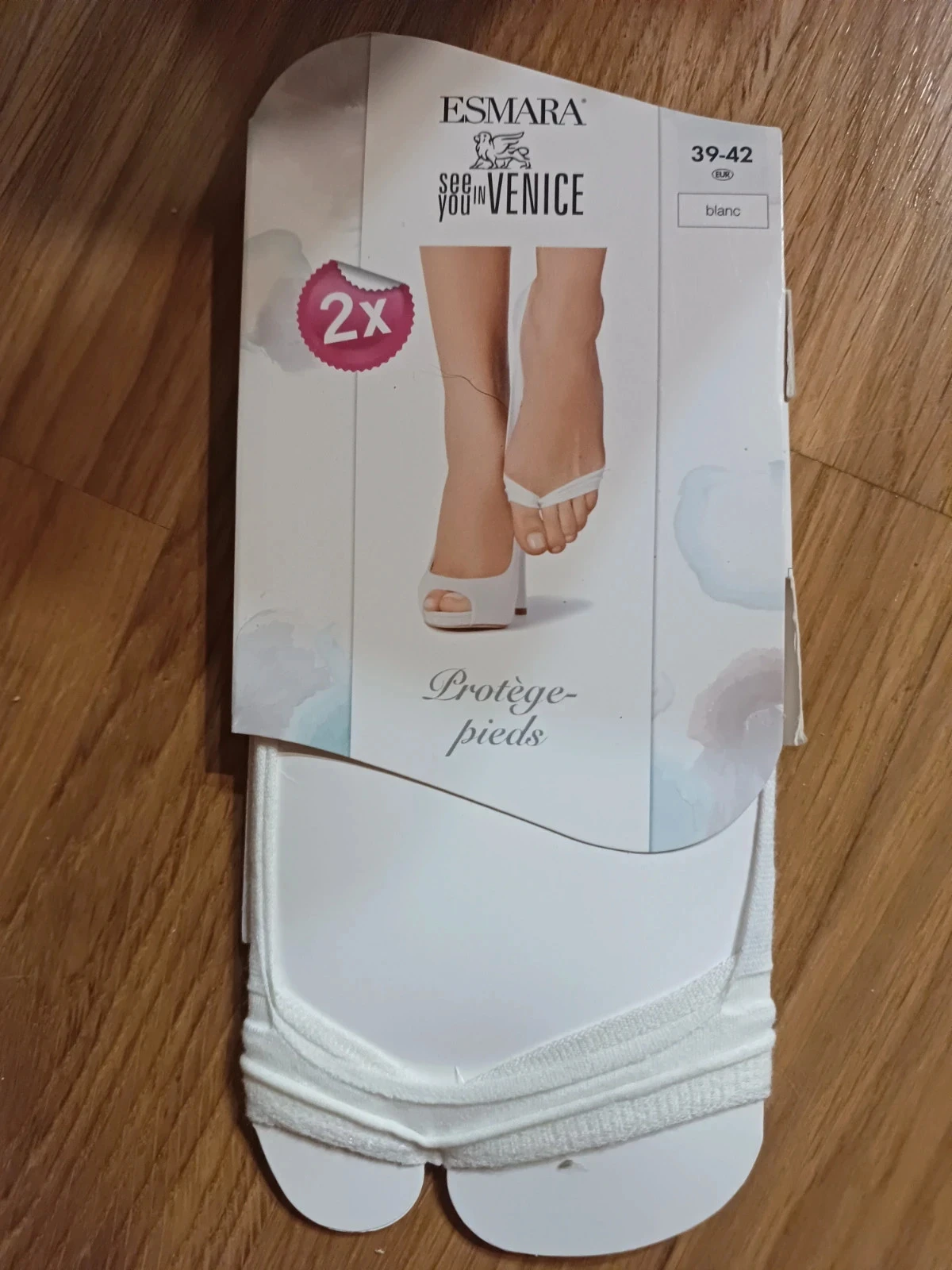 Protege pied nu pied neuf 39/42 lot de 2